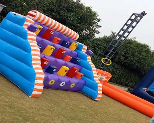 inflatable ring toss game stall in hyderabad for birthday party