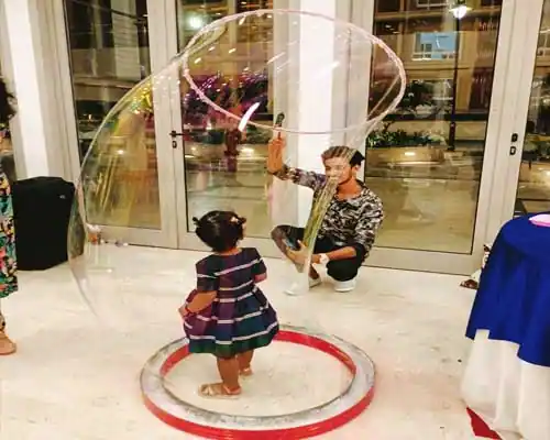 bubble show in hyderabad