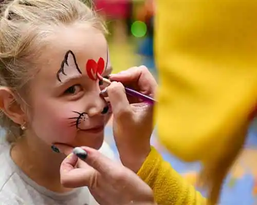 face painting in hyderabad