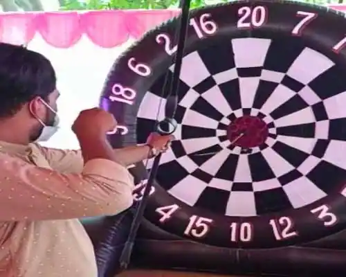 inflatable archery game live stall in hyderabad
