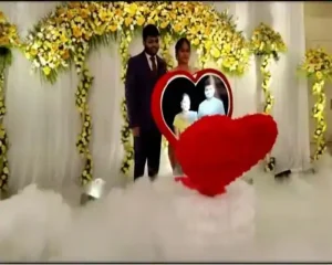 engagement heart ring arrival concept in hyderabad