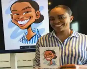 digital caricature in Srikakulam