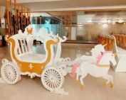 birthday horse cart entry in Hyderabad