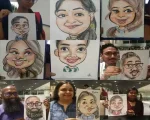 colour caricature in hyderabad