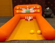 inflatable bowling game stall in delhi