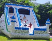 white bouncy castle in Hyderabad